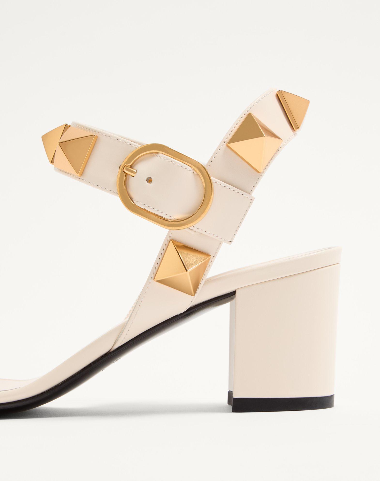 Roman Stud Calfskin Sandal 60 Mm  Product Image