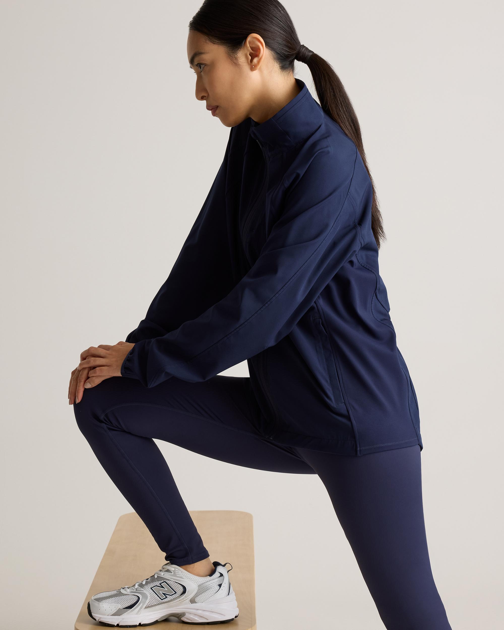 Quince | Women's Race Day Full-Zip Jacket Recycled Polyester Product Image