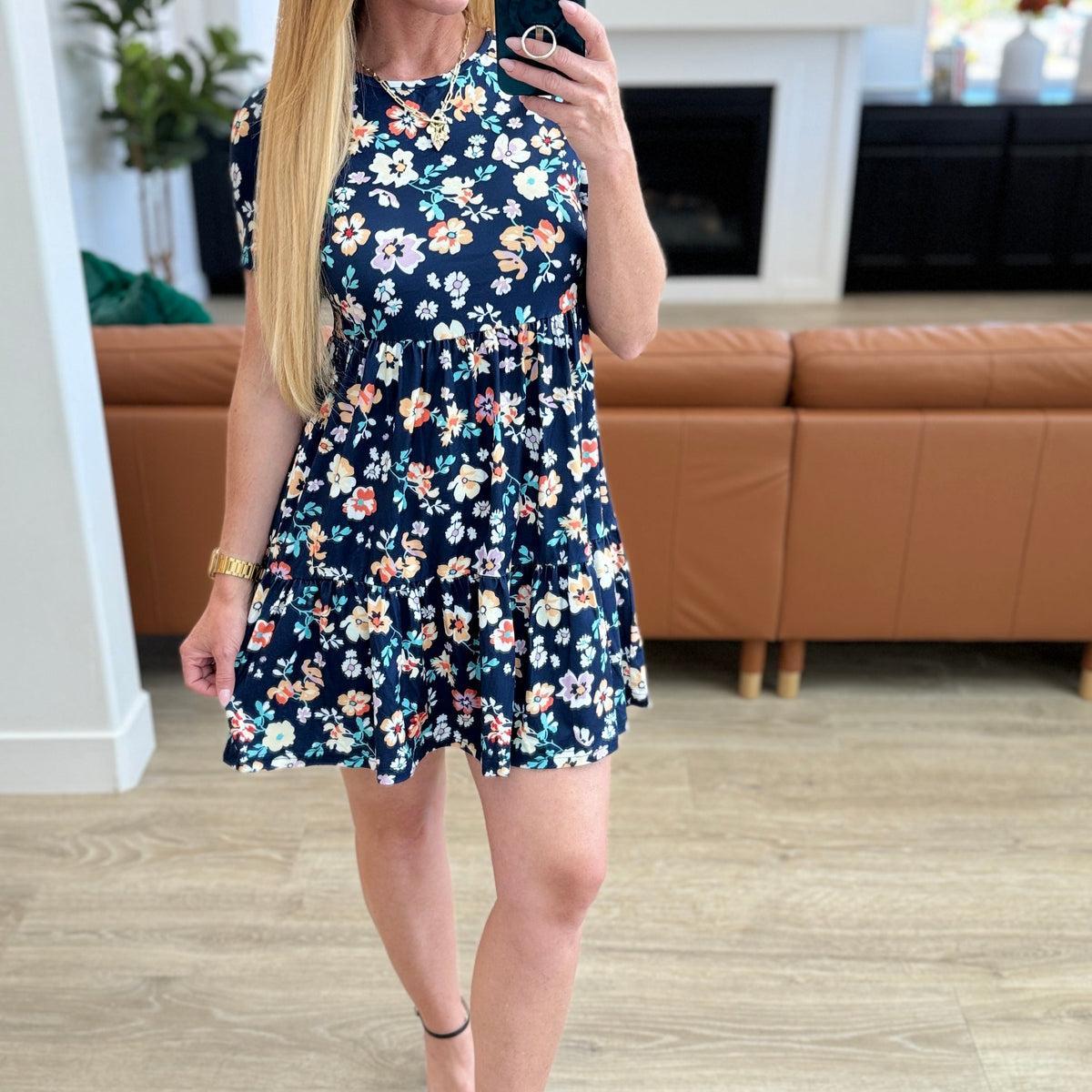 French Friday Floral Dress Product Image