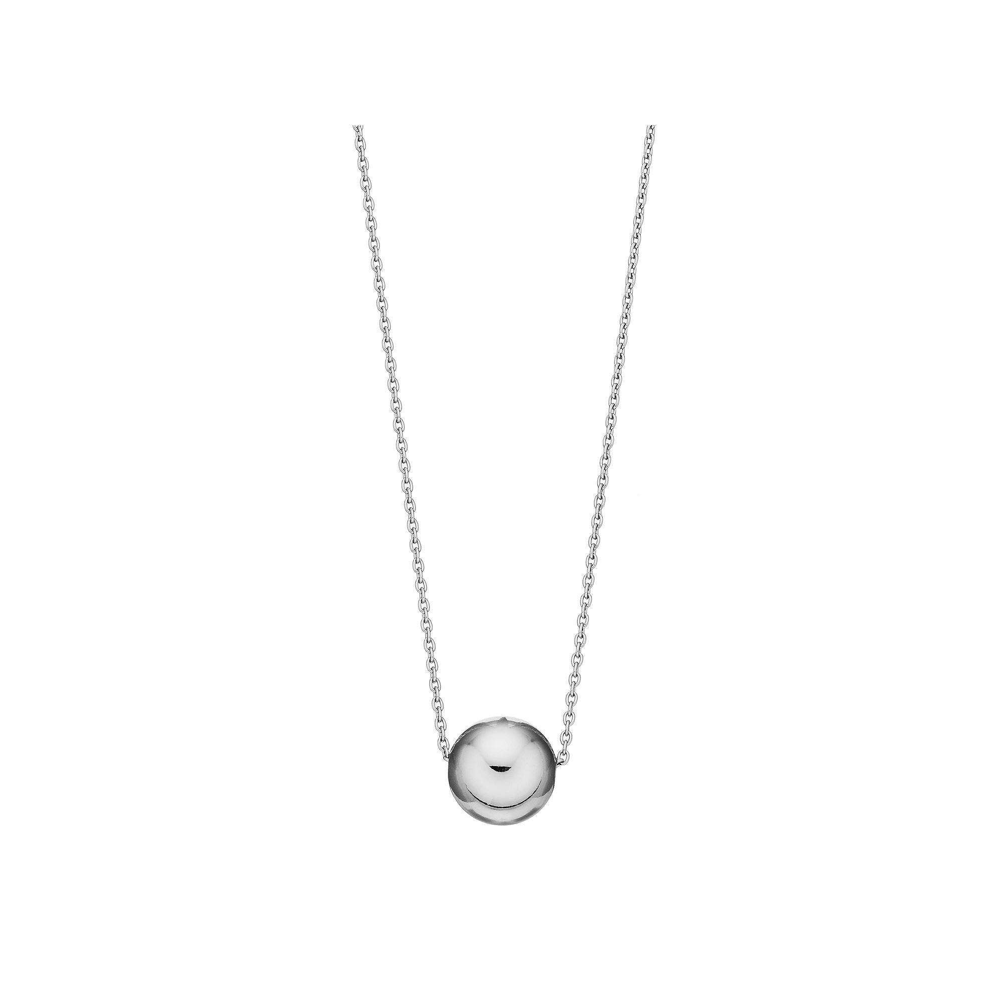 Sterling Silver Beaded Necklace, Women's Product Image