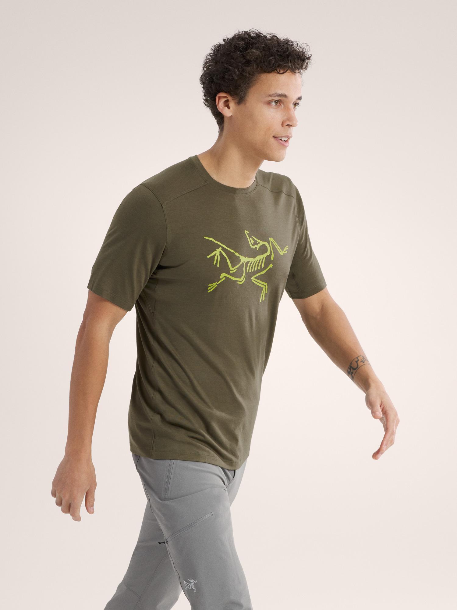 Ionia Merino Wool Logo Shirt SS Men's Product Image