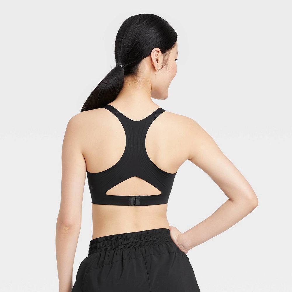 Women's High Support Embossed Racerback Run Sports Bra - All In Motion™ Product Image