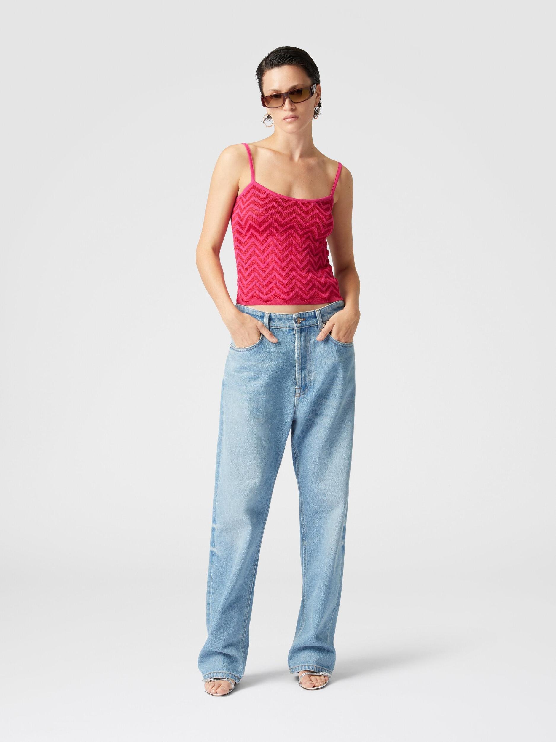 Tonal chevron tank top Product Image