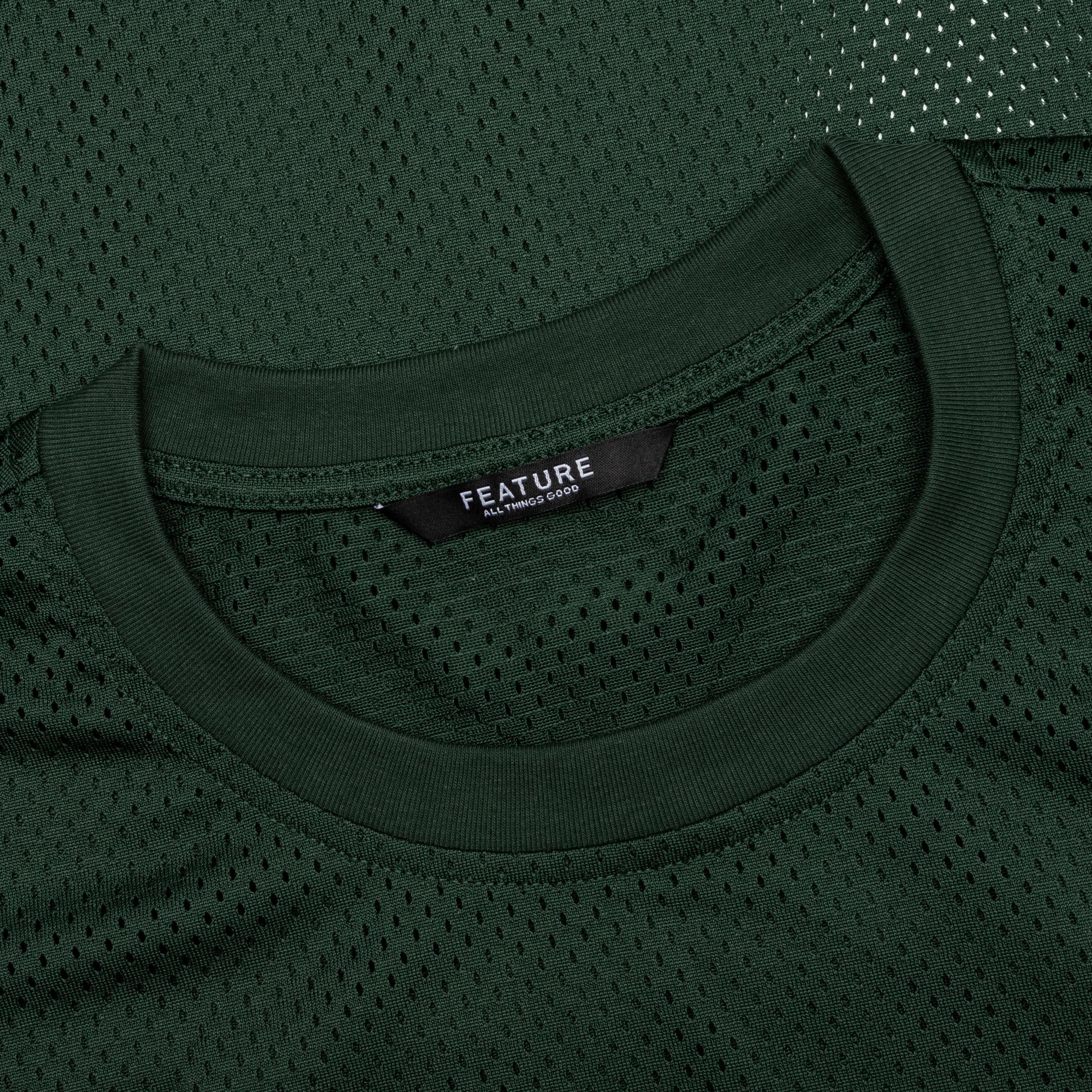 Boyer Mesh Tee - Green Male Product Image