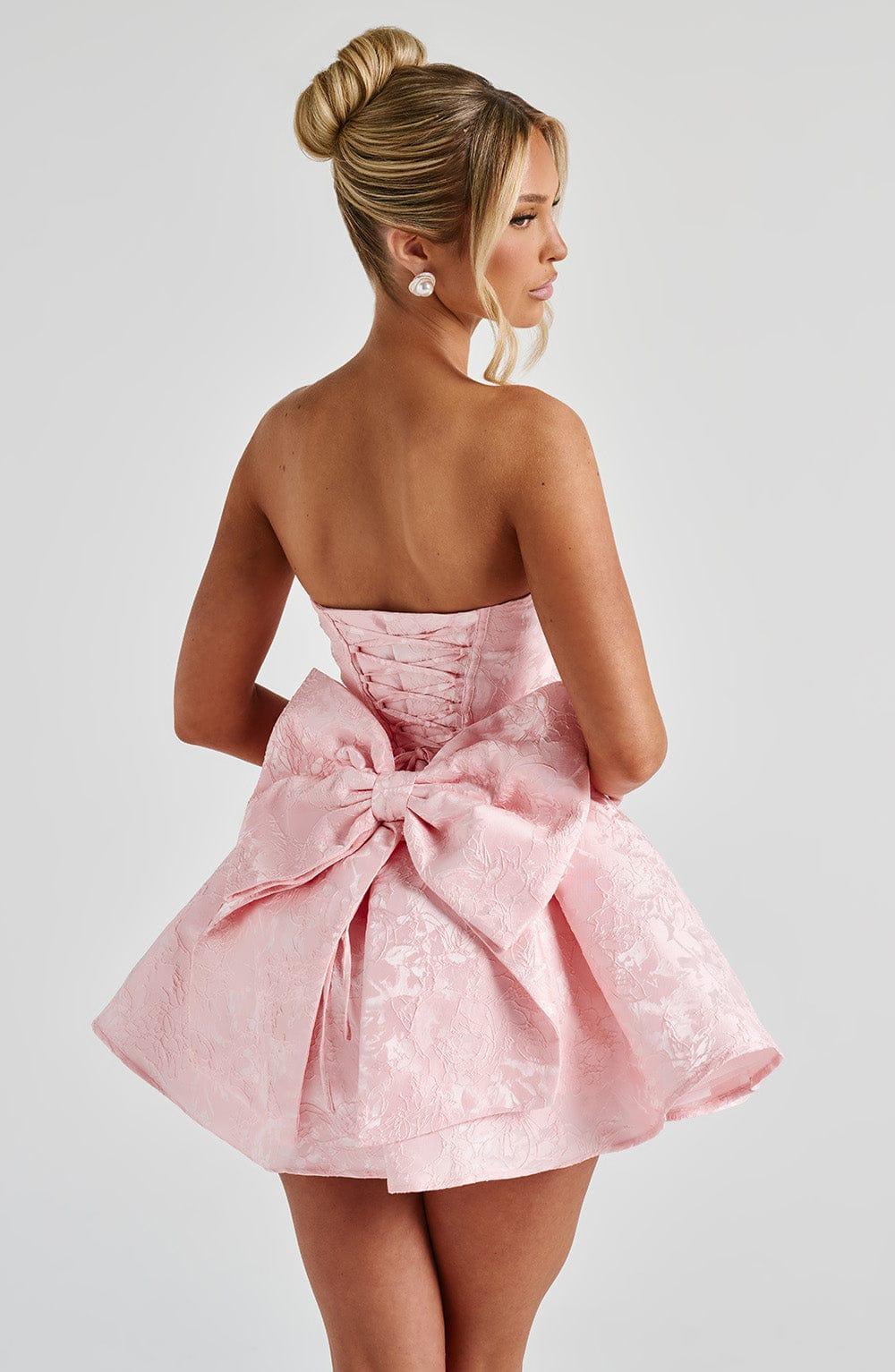 Salome Mini Dress - Blush Product Image