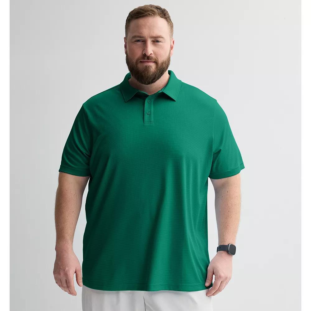 Big & Tall Tek Gear® Dry Tek Polo, Men's, Size: 4XB, Scotch Green Product Image