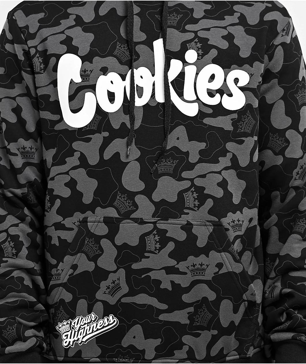 Cookies x Your Highness Shadow Black Camo Hoodie Product Image