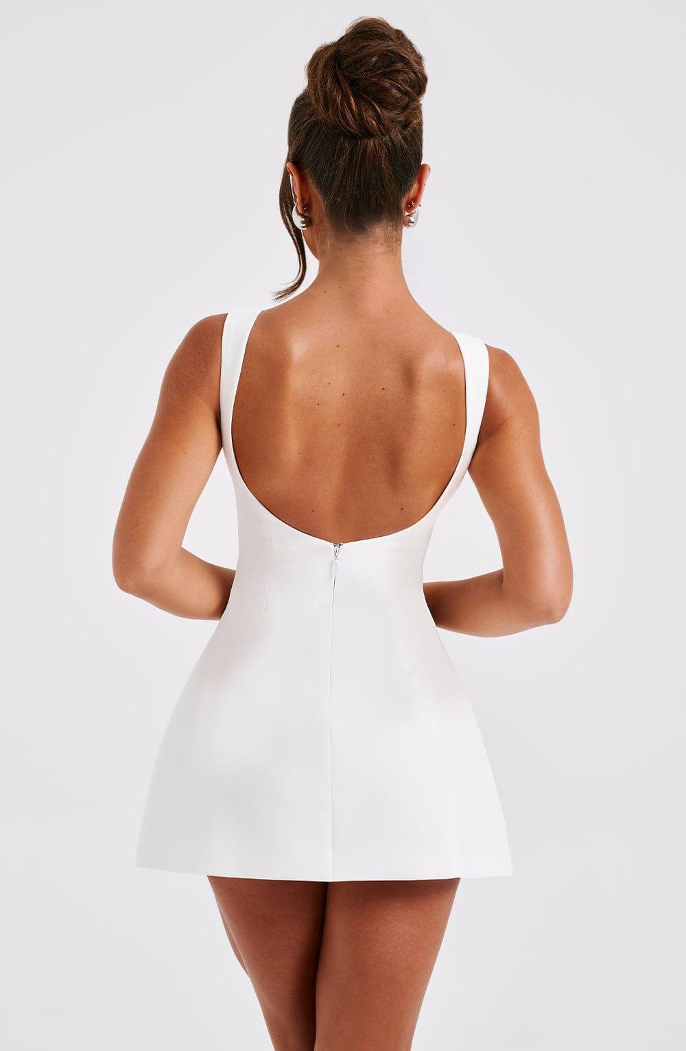 Alana Mini Dress - Ivory Product Image