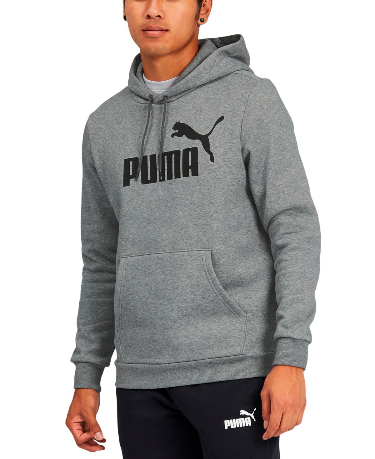 PUMA Essentials Big Logo Fleece Hoodie (Cotton ) Men's Clothing Product Image