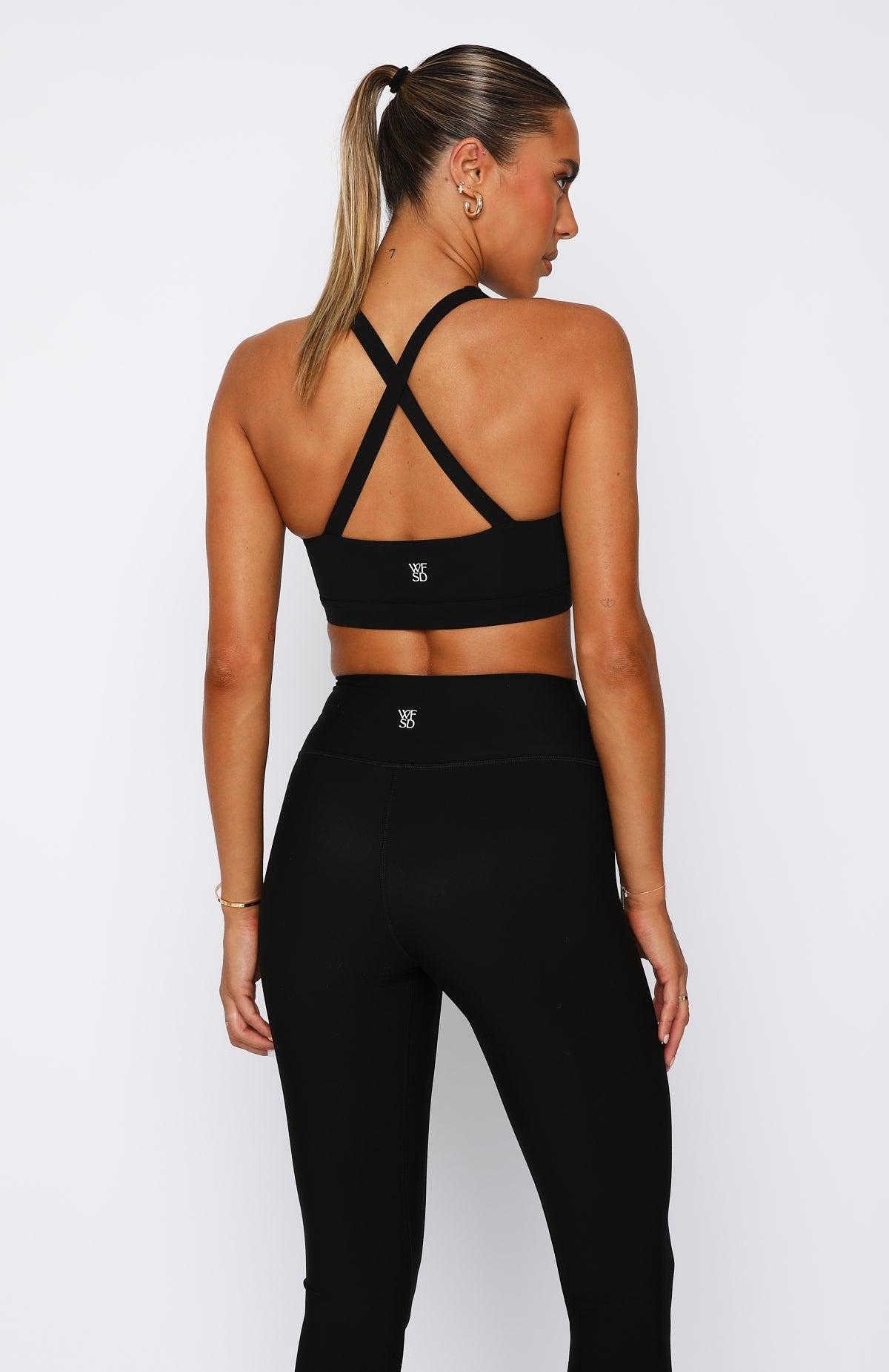 Eloise Sports Bra Black Product Image