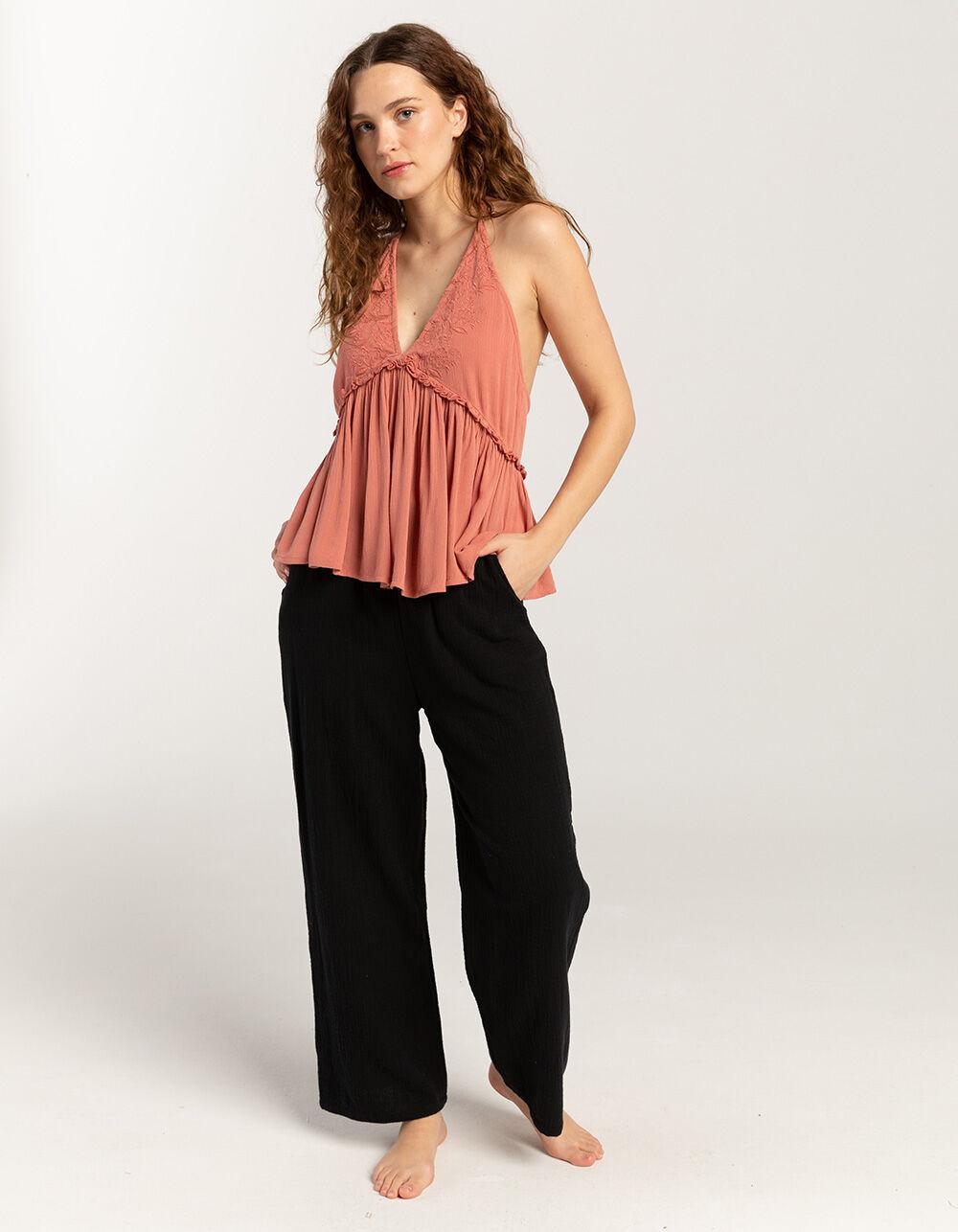 O'NEILL Davie Womens Halter Top - ROSE Product Image