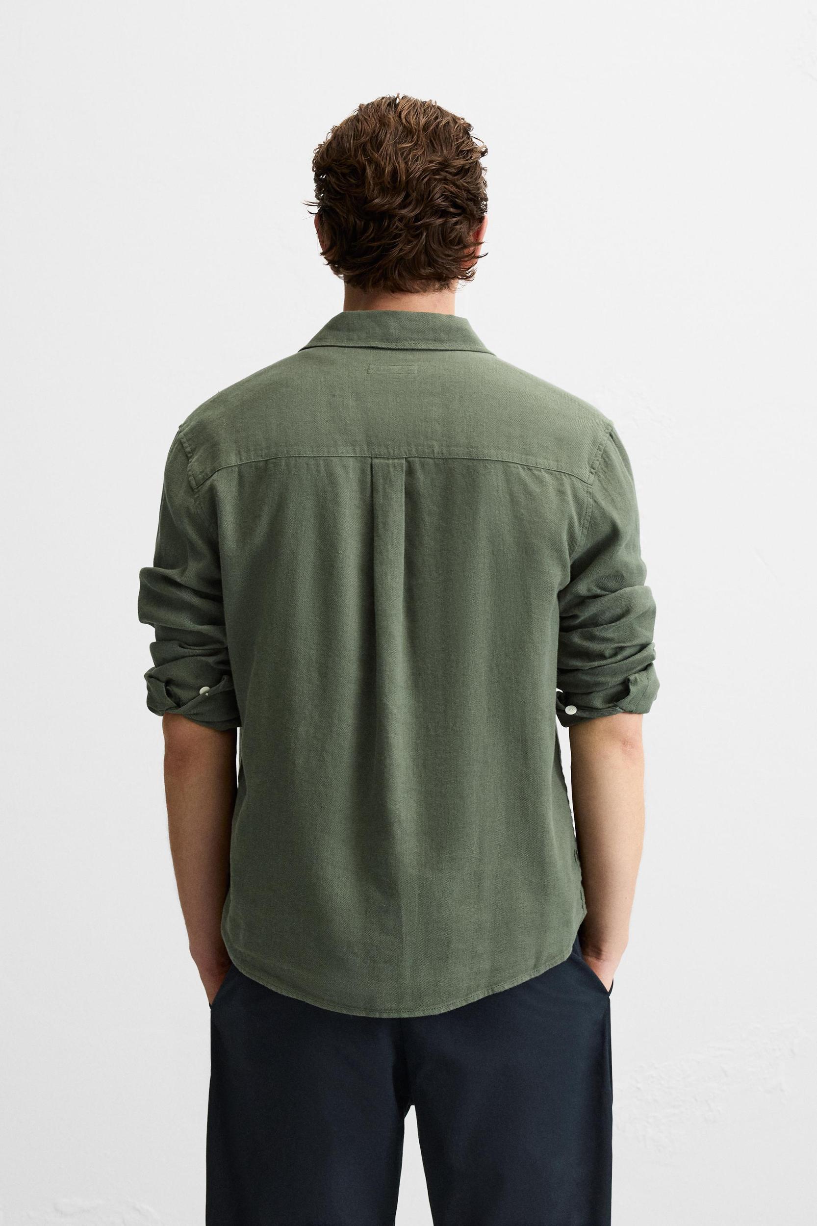 LINEN - COTTON SHIRT Product Image