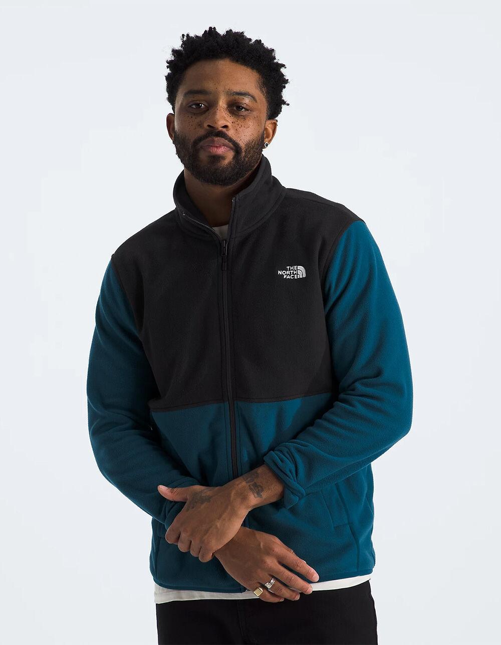 THE NORTH FACE Glacier Mens Zip-Up Fleece Jacket - MIDNIGHT BLUE Product Image