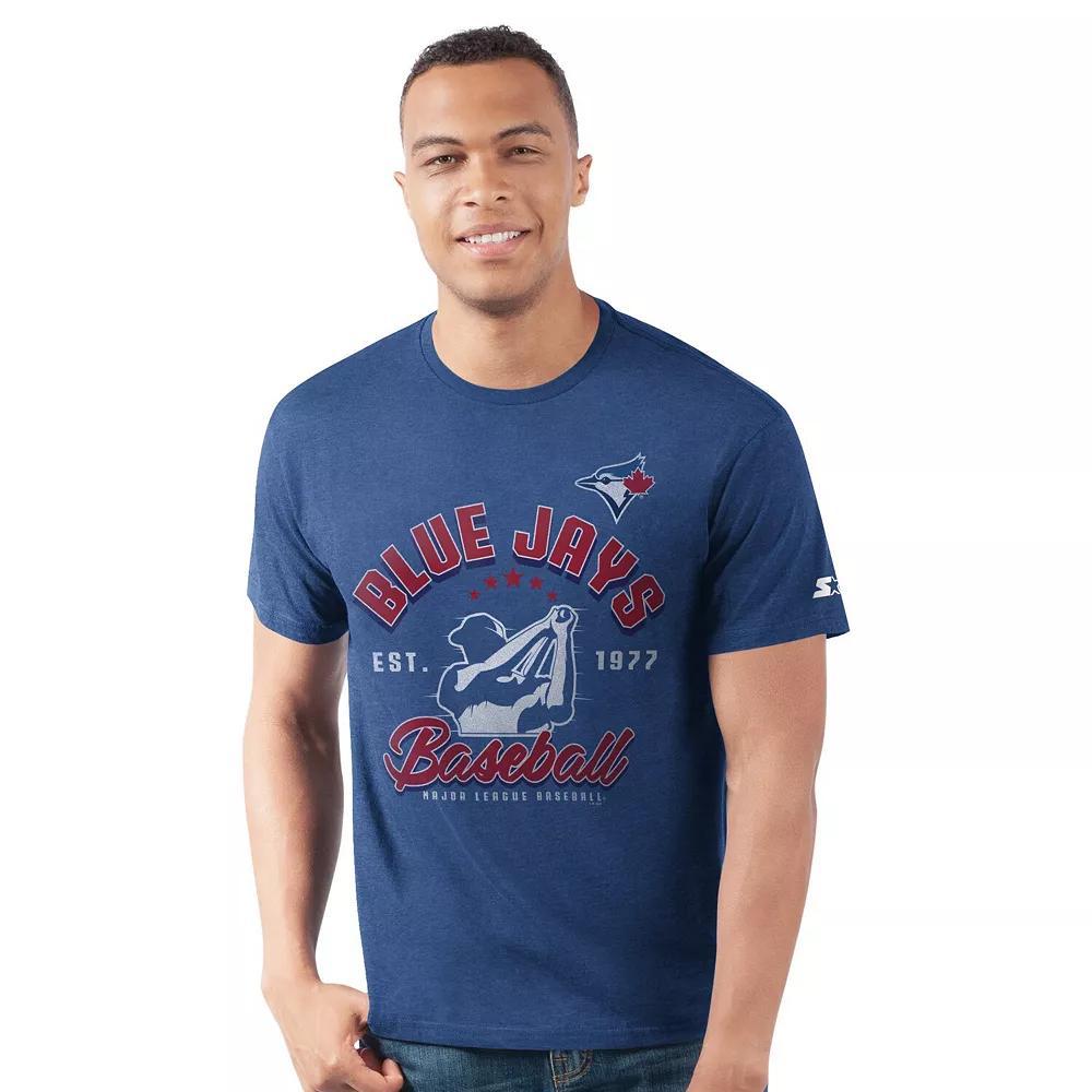 Men's Starter  Royal Kansas City Royals Prime Time Batter T-Shirt, Size: 2XL, Blue Product Image