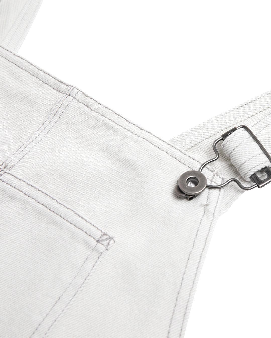 Overall Dress (Relaxed Fit) - Bleached White Product Image