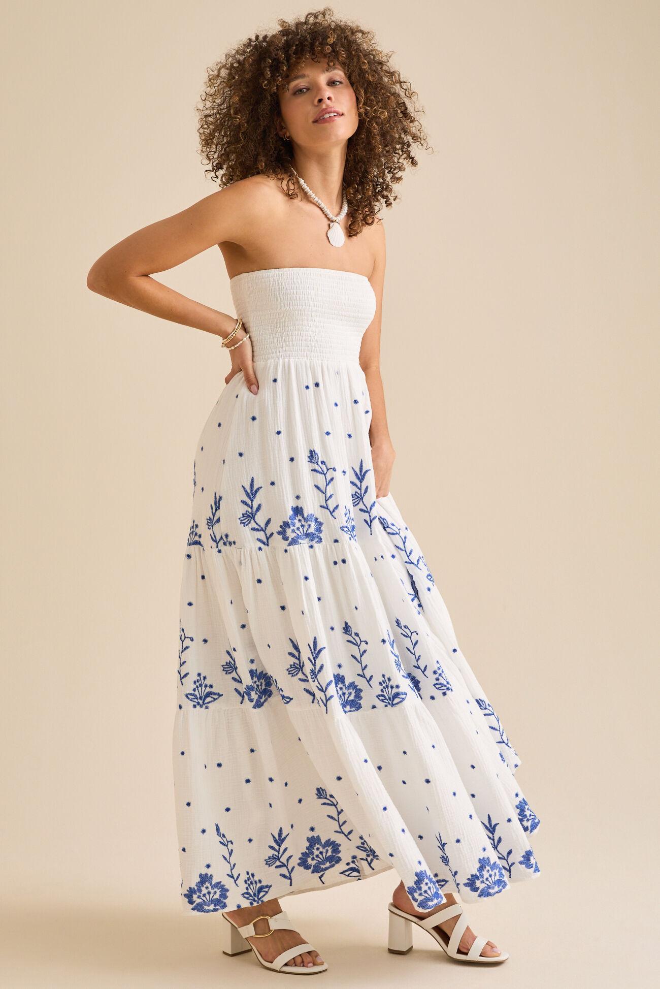 Melanie Strapless Maxi Dress Product Image