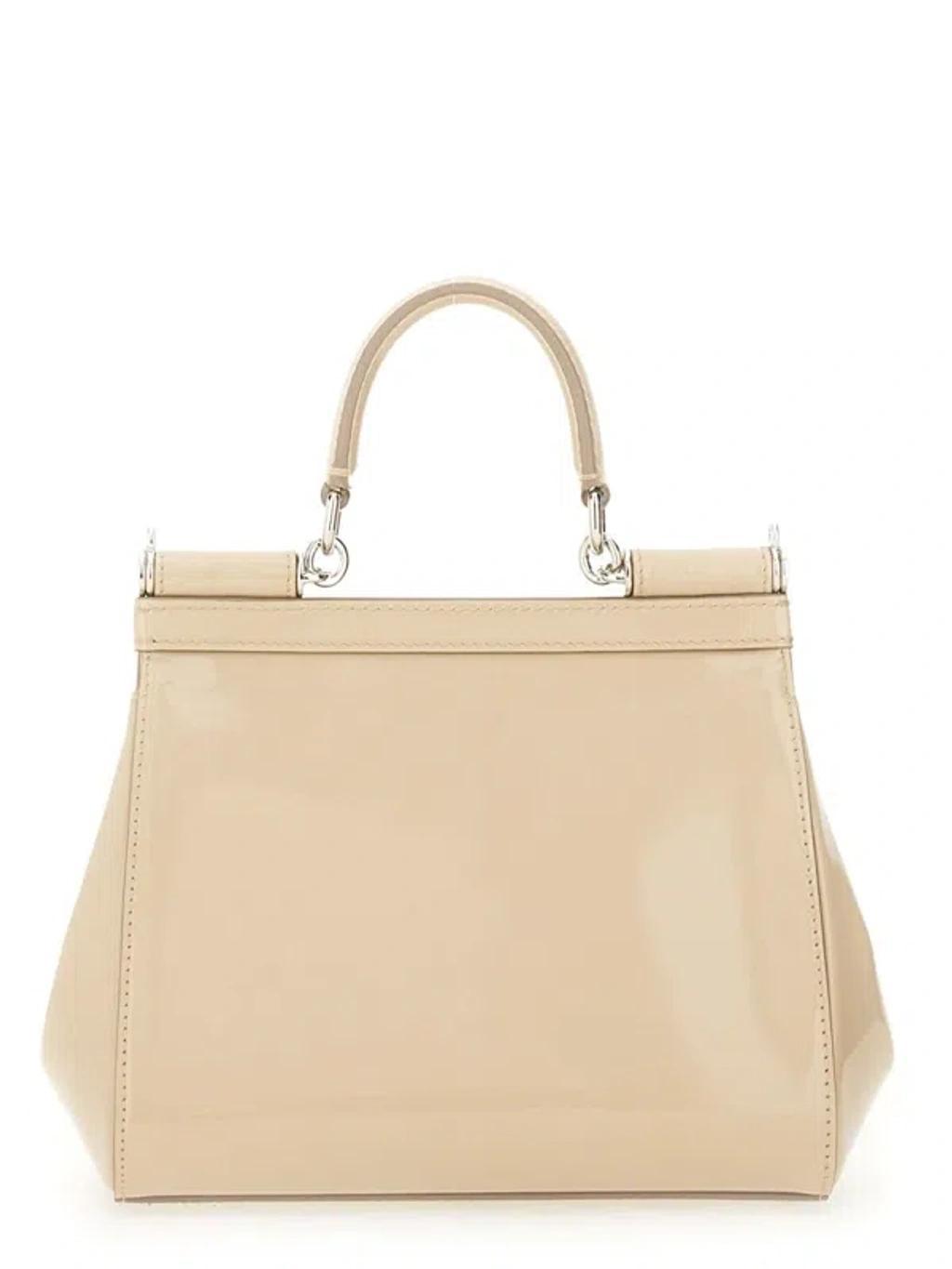 DOLCE & GABBANA Women's Sicily Bag In Cream Product Image