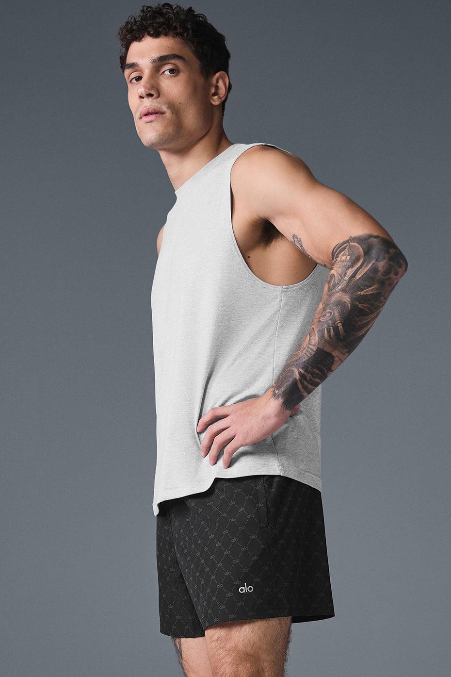 Conquer Muscle Tank - Athletic Heather Grey Product Image