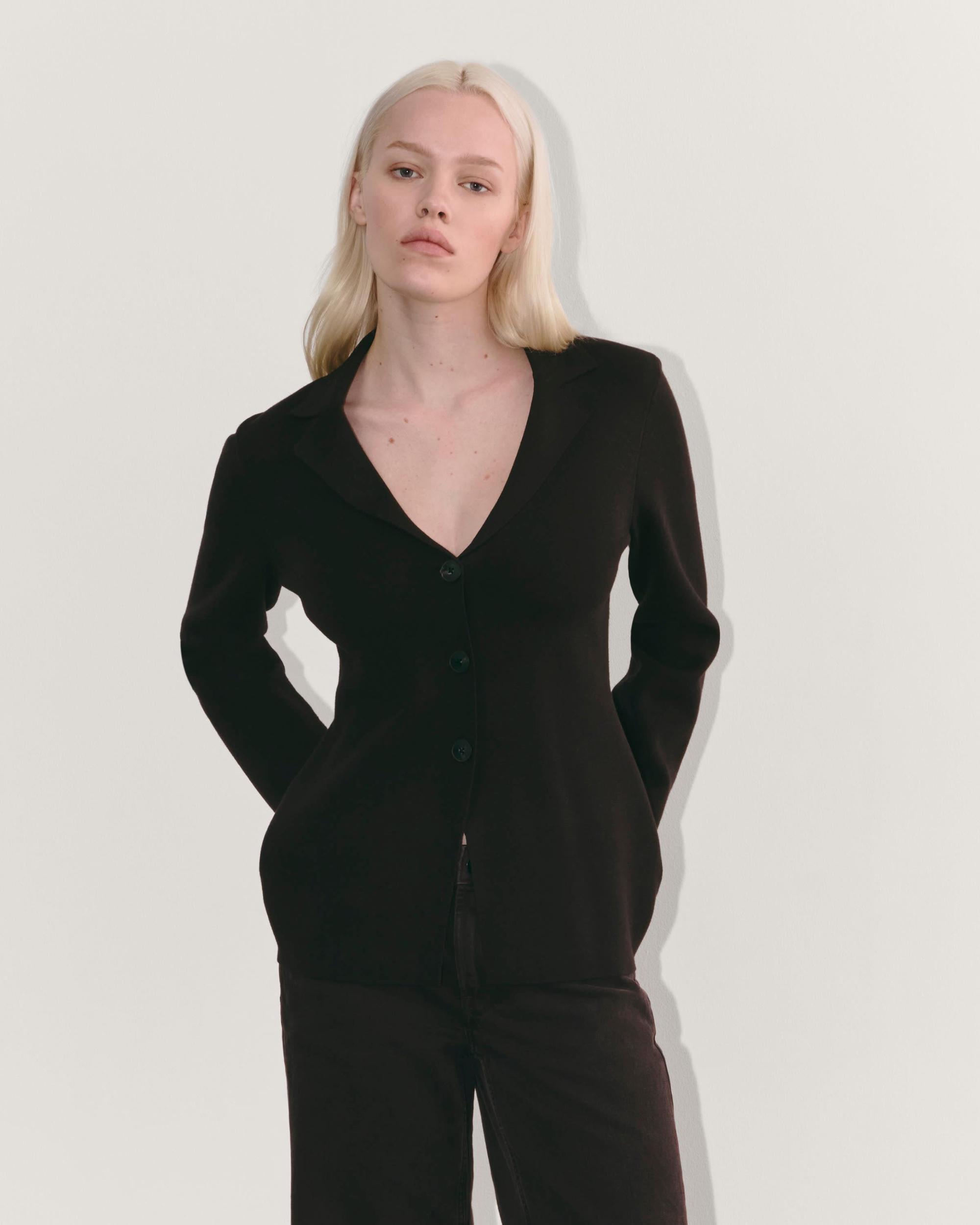 The Knit Blazer Product Image