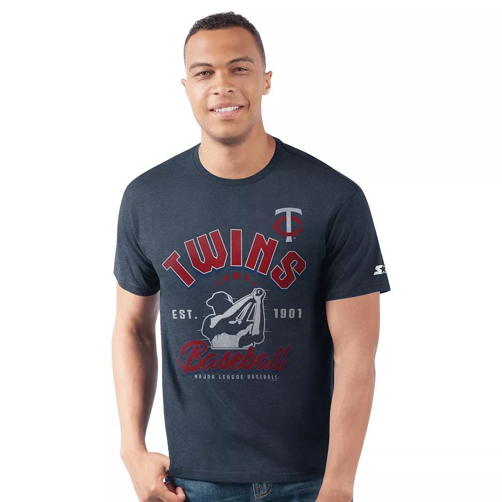 Men's Starter  Red Washington Nationals Prime Time Batter T-Shirt, Size: Large Product Image