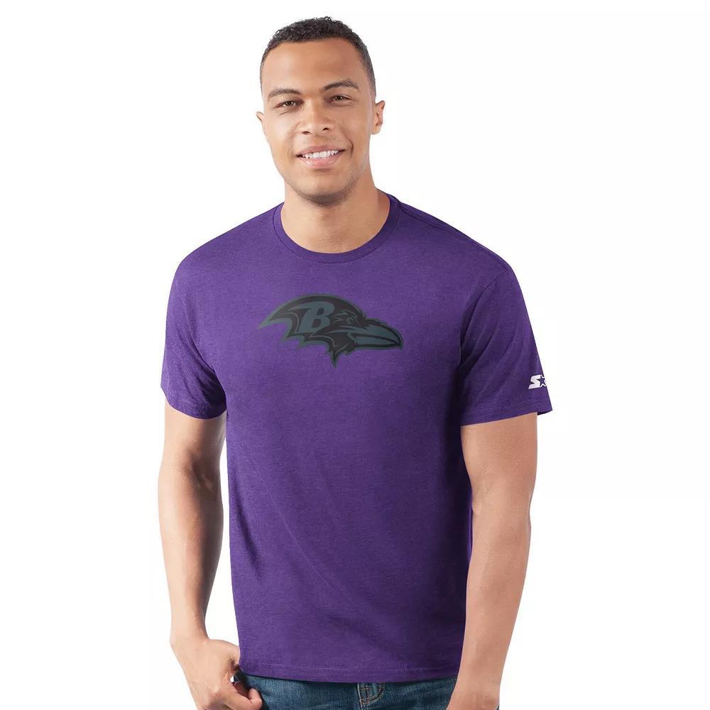 Men's Starter  Purple Baltimore Ravens Prime Time T-Shirt, Size: Large Product Image