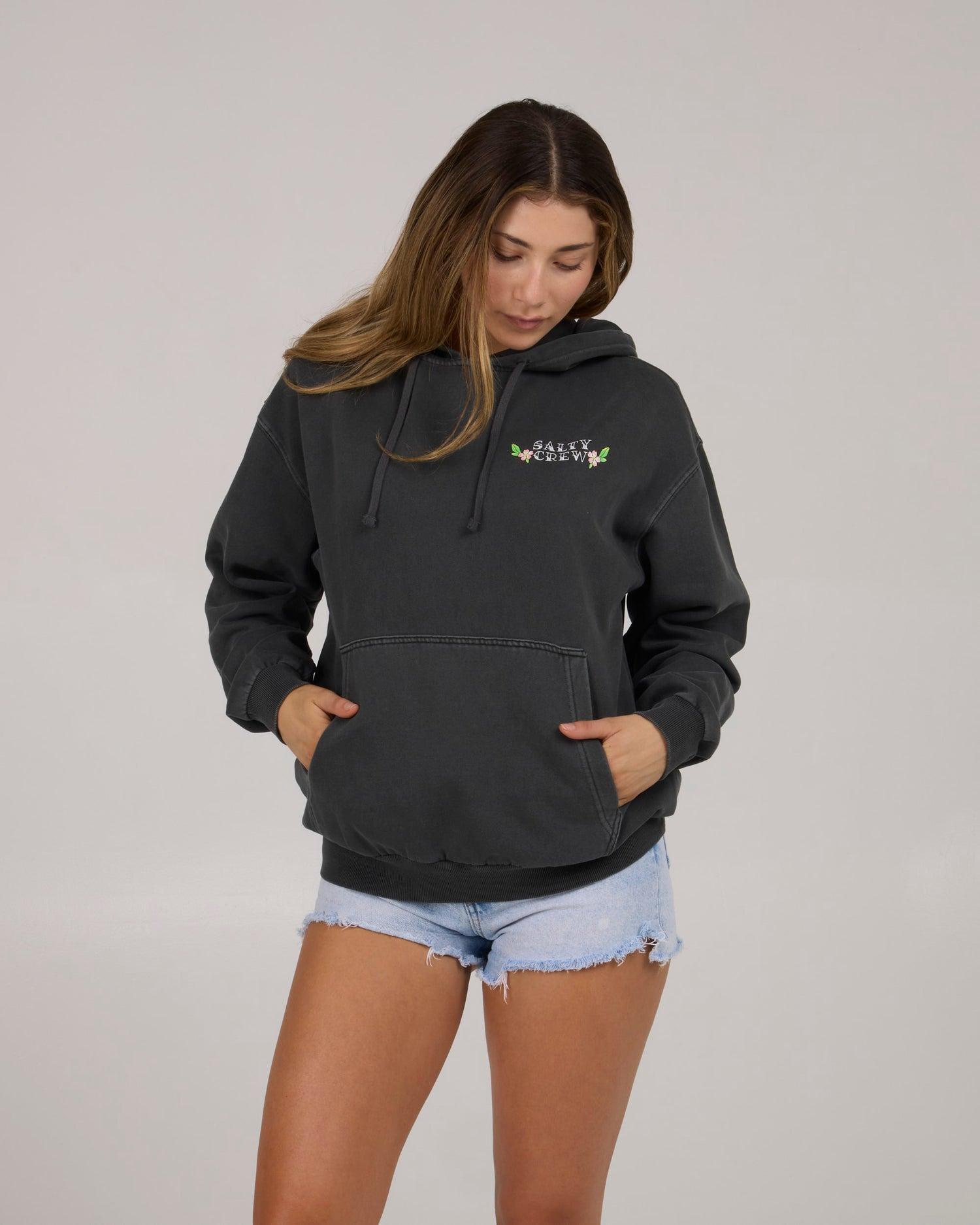 Hopper Hoody  - Faded Black Product Image