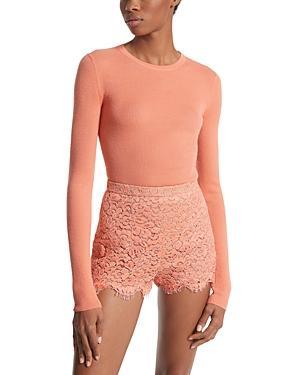 Michael Kors Collection Cashmere Hutton Rib Top Product Image