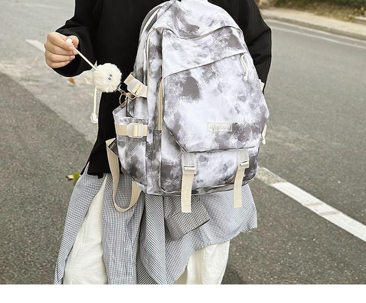 Tie Dye Nylon Backpack / Bag Charm / Set Product Image