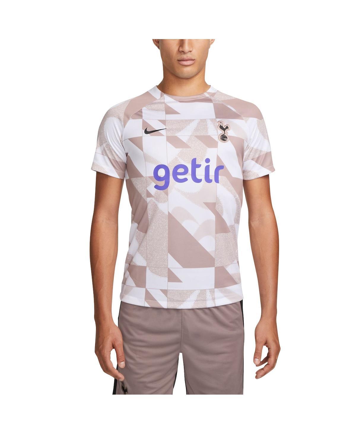 Men's Nike White Tottenham Hotspur 2023/24 Academy Pro Pre-Match Top, Size: Small, Tot White Product Image