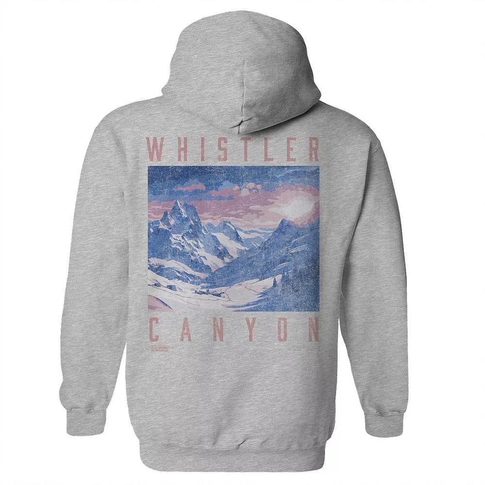Men's Whistler Heather Graphic Hoodie, Size: XL, Sport Gray Product Image