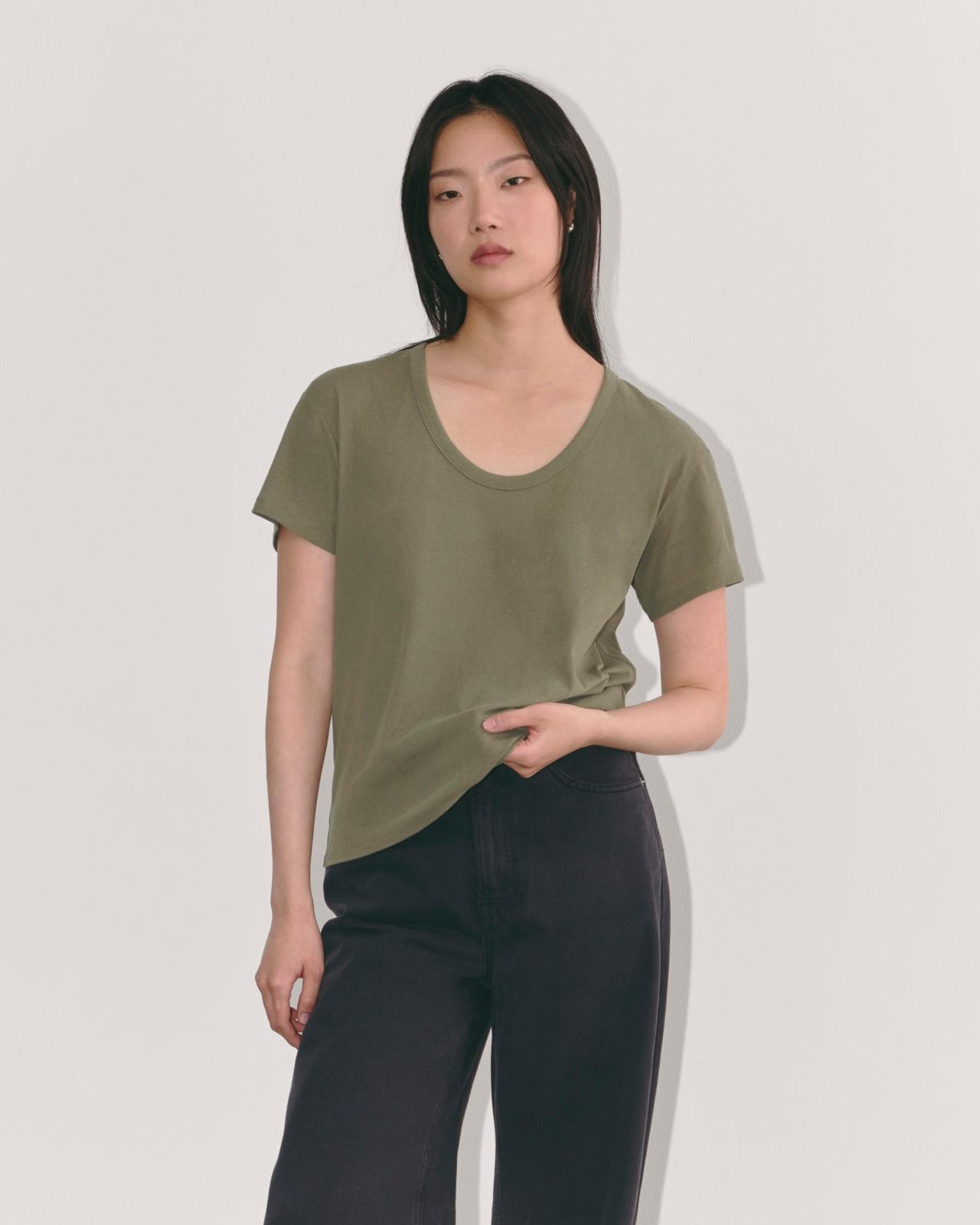 The Air Scoop-Neck Tee Product Image