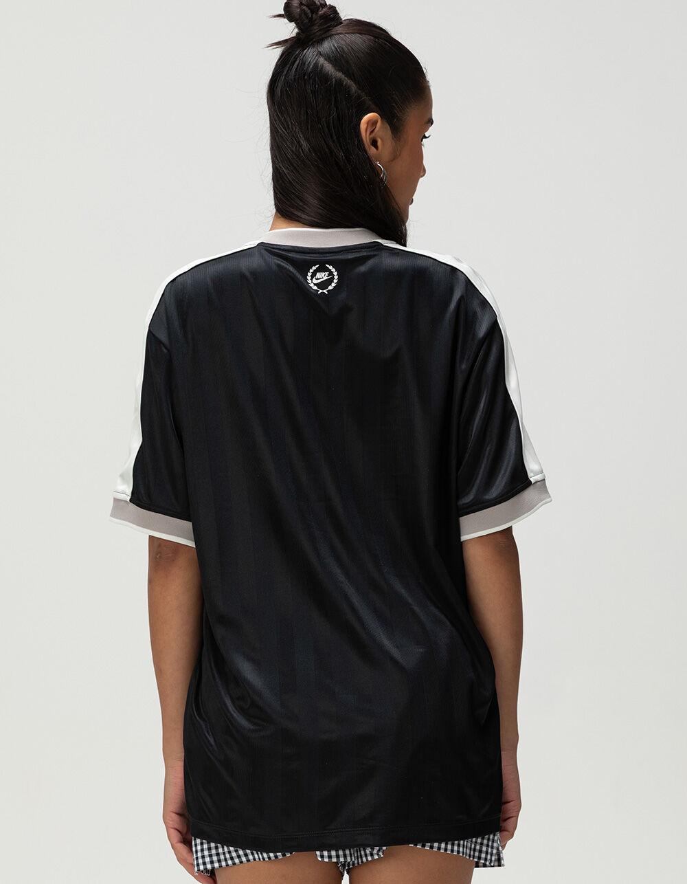 NIKE Sportswear Womens V-Neck Jersey Top - BLACK COMBO Product Image