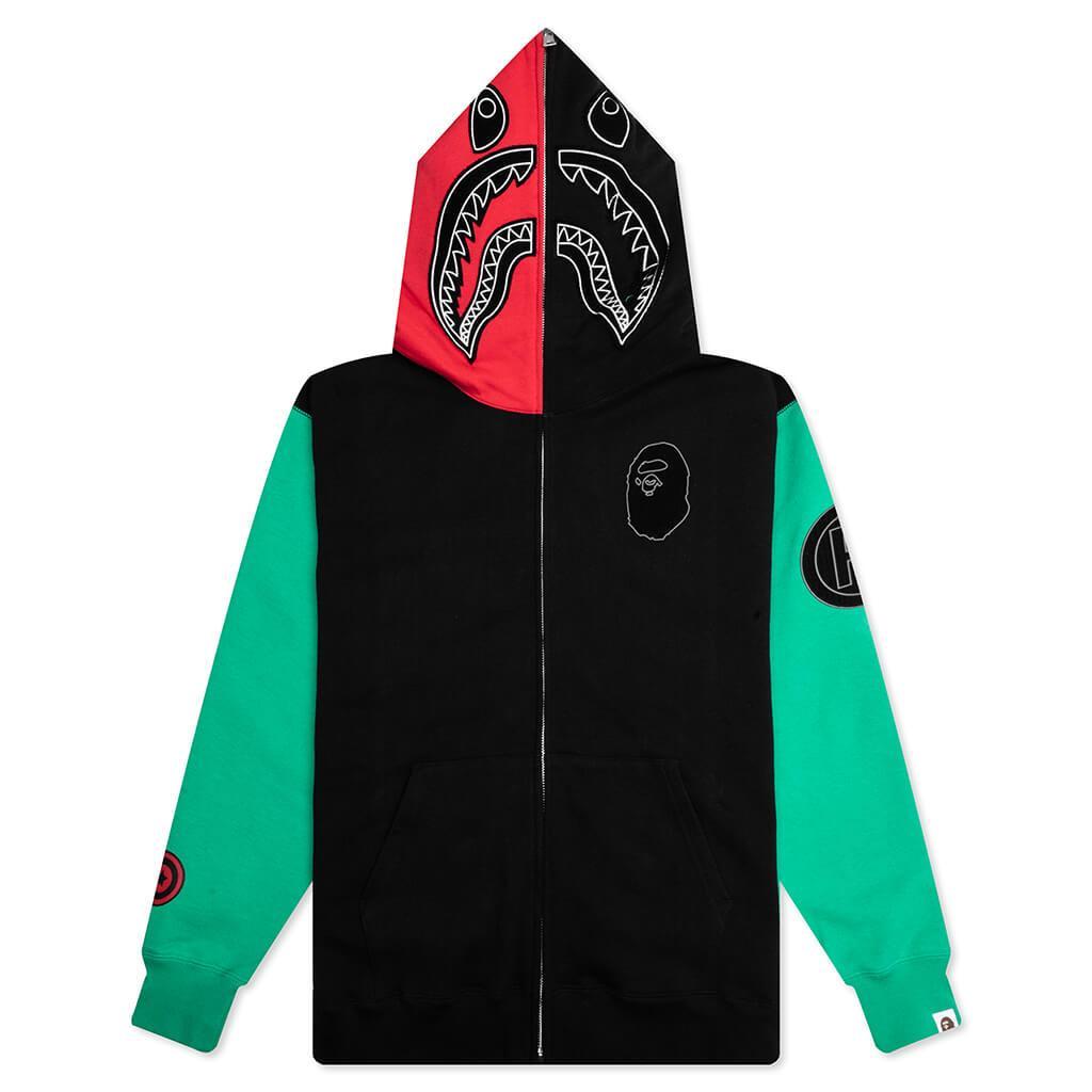 Shark Full Zip Hoodie United Arab Emirates - Black Male Product Image