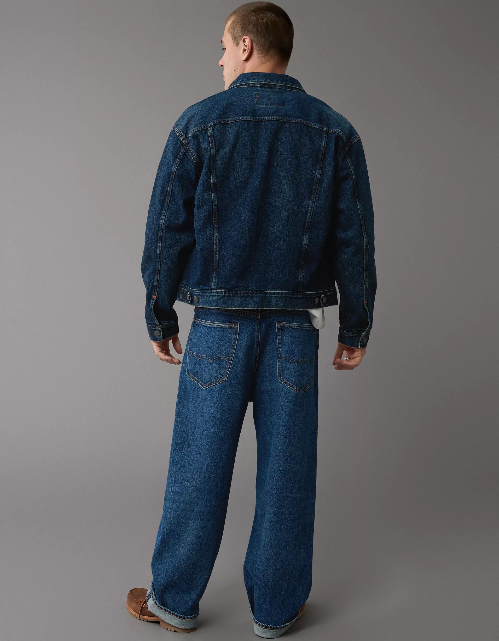 AE Denim Trucker Jacket Product Image