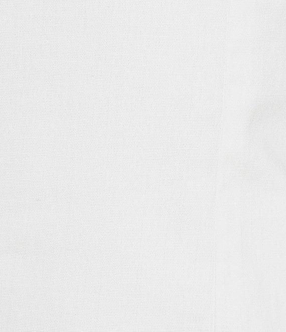Rumored Coastal Linen Blend Boat Neck Mini Dress Product Image