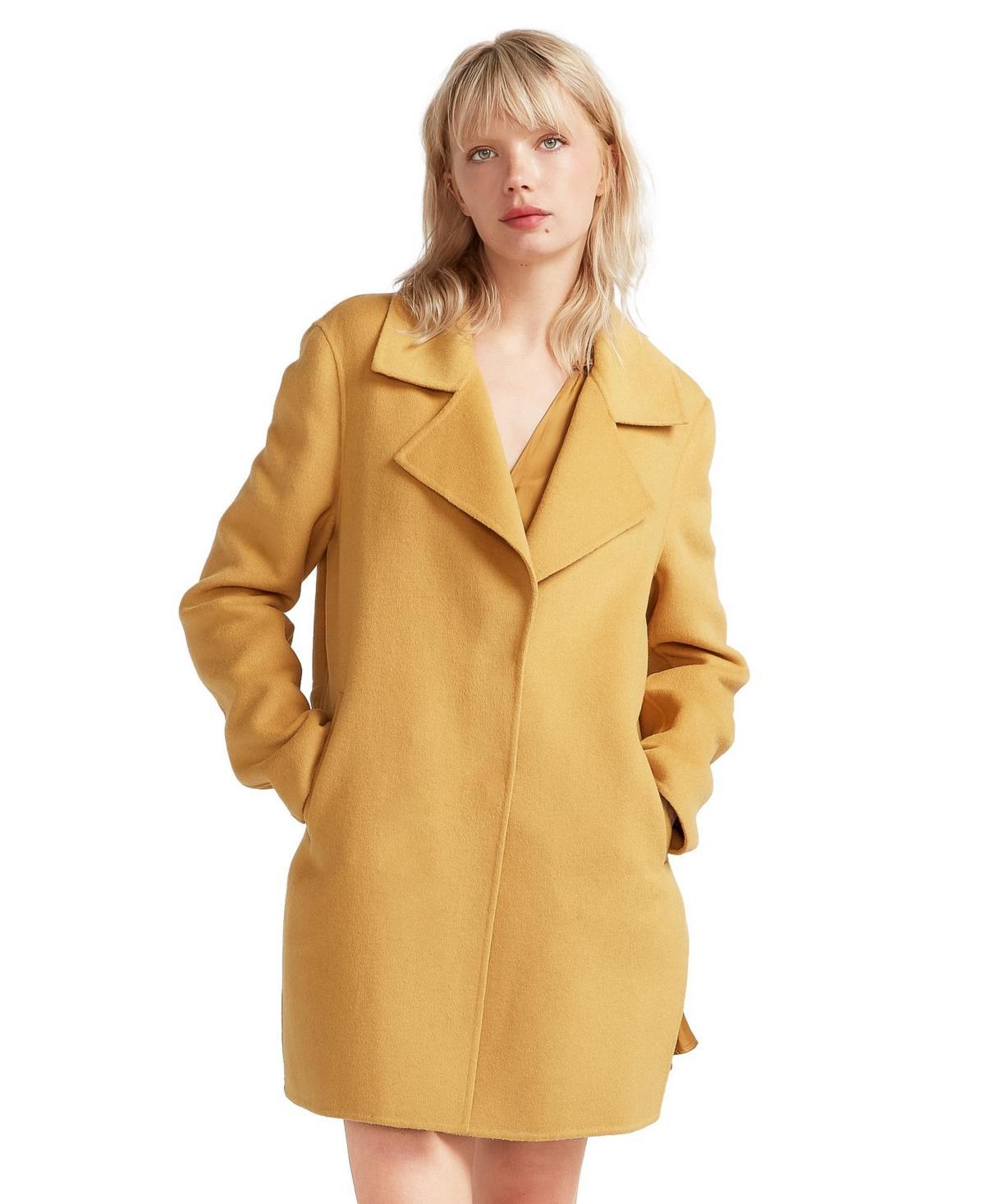 Belle & Bloom Womens Ex-Boyfriend Wool Blend Oversized Jacket Product Image