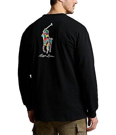 Mens Interlock Long-Sleeve Henley Product Image