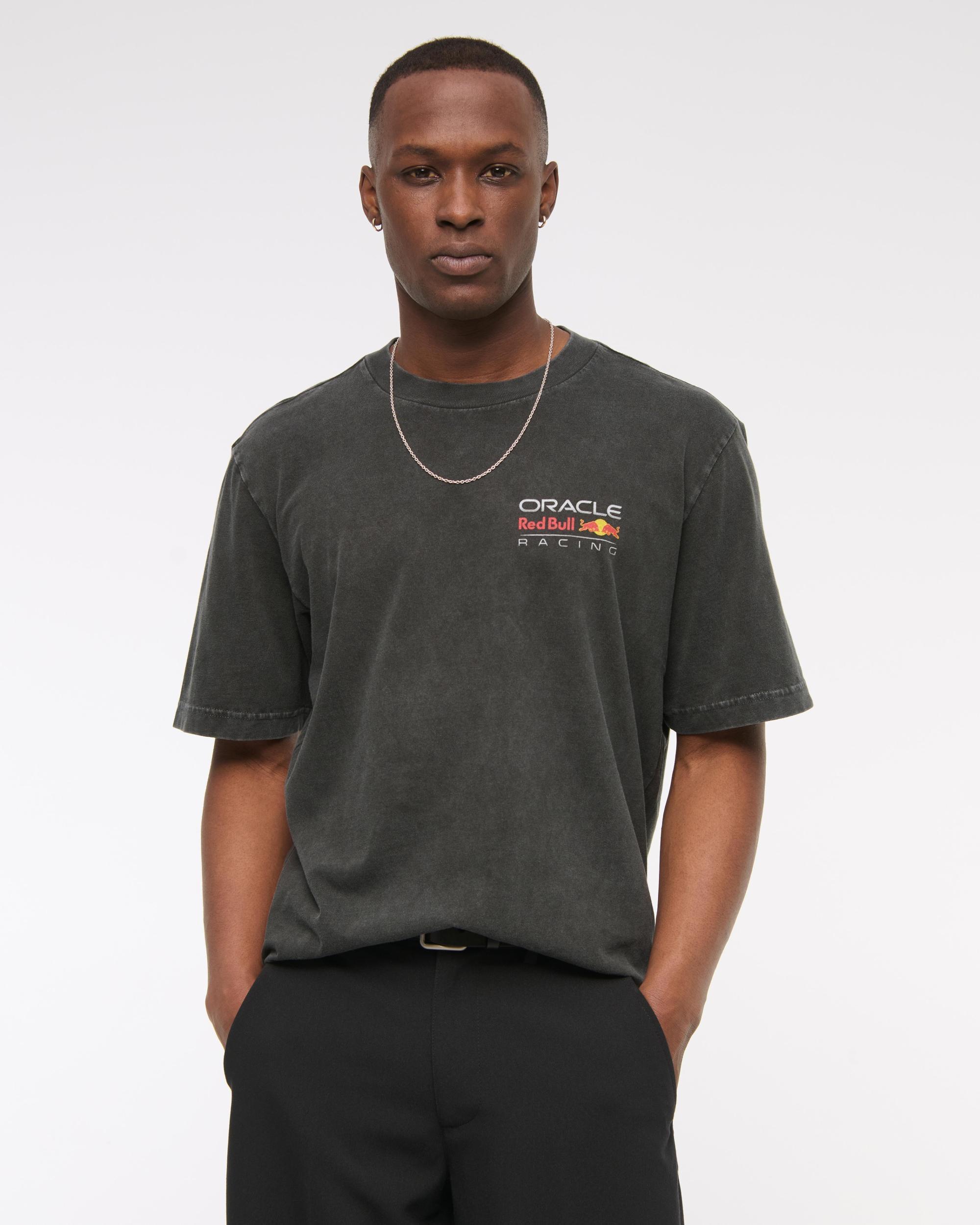 Oracle Red Bull Racing Vintage-Inspired Graphic Tee Product Image