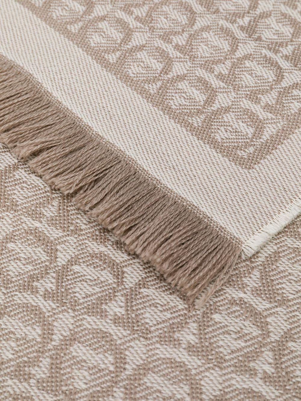 Gancini-pattern scarf Product Image