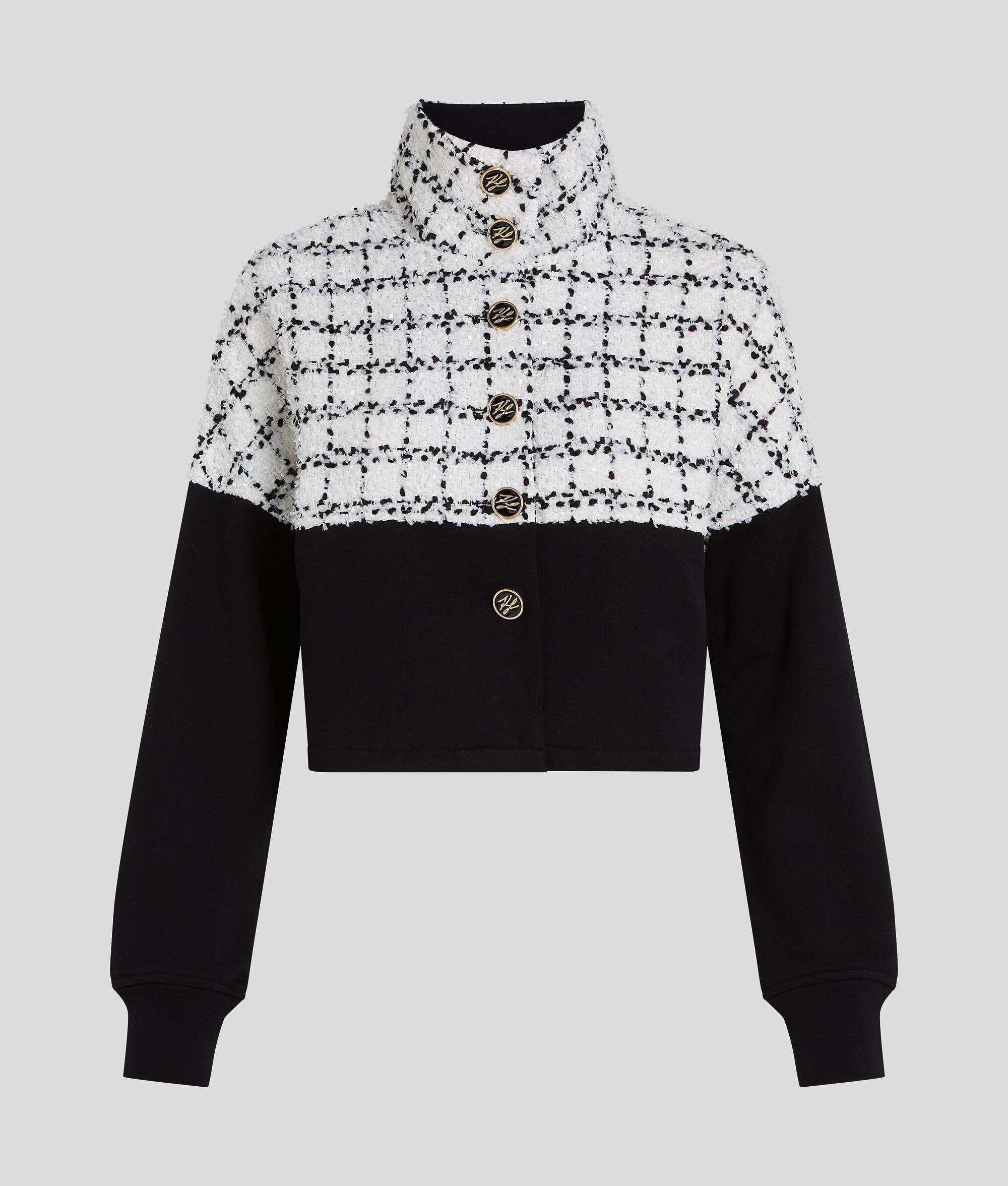 BOUCLÉ SWEAT JACKET Product Image