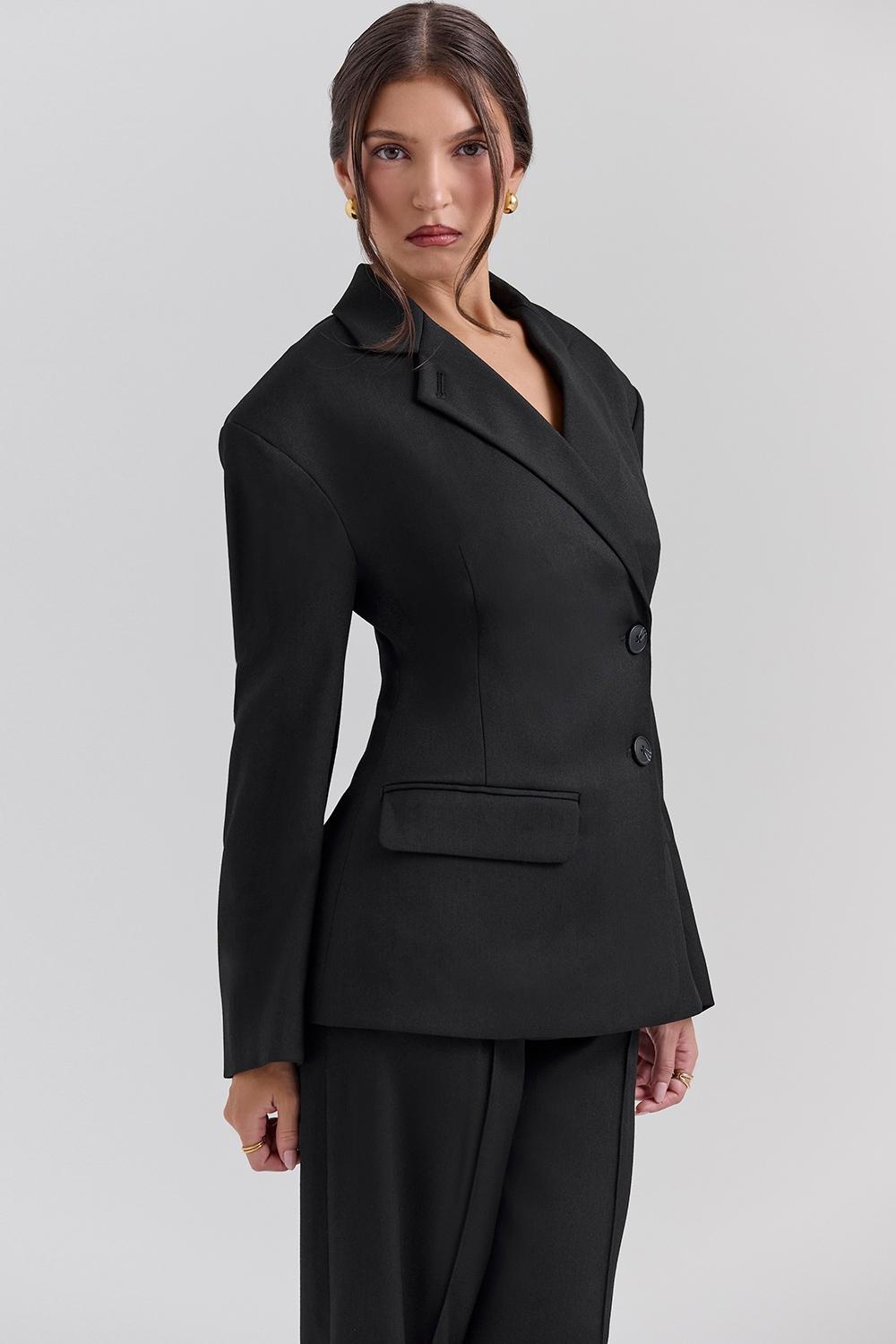Hudson Black Hourglass Blazer Product Image