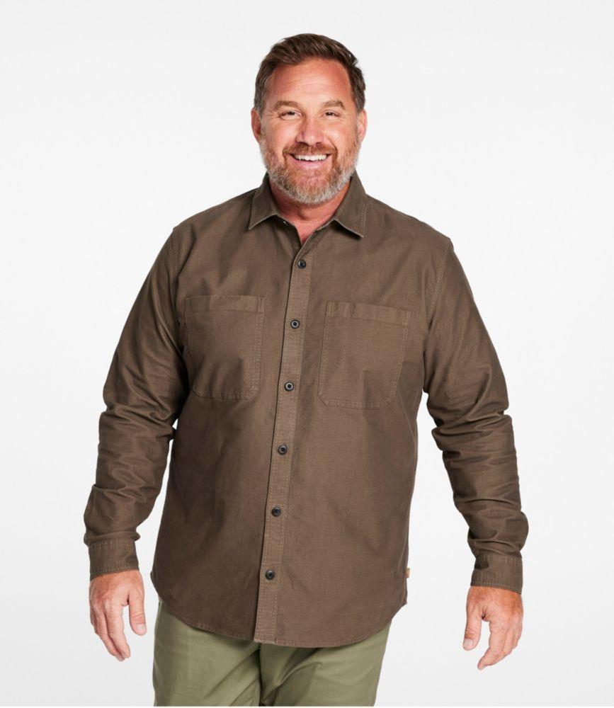 
                            
                                
                                    
                                
                            Men's Bean's Moleskin Shirt, Slightly Fitted Untucked Fit
                         Product Image