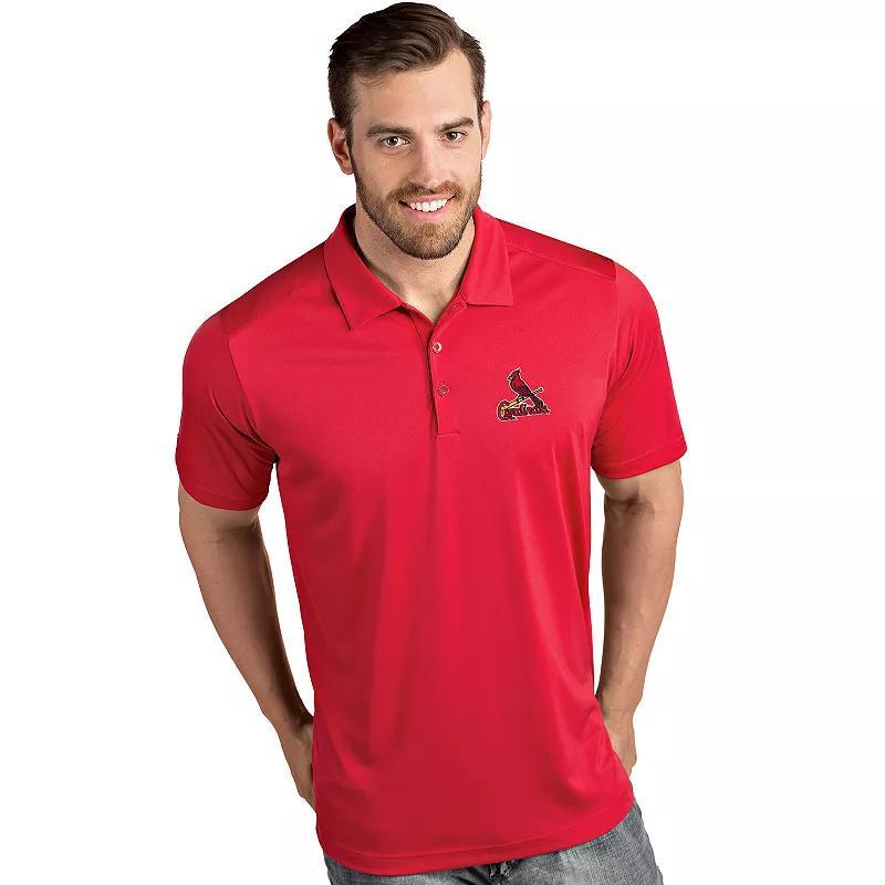 Men's Antigua St. Louis Cardinals Tribute Polo, Size: Medium, Red Product Image