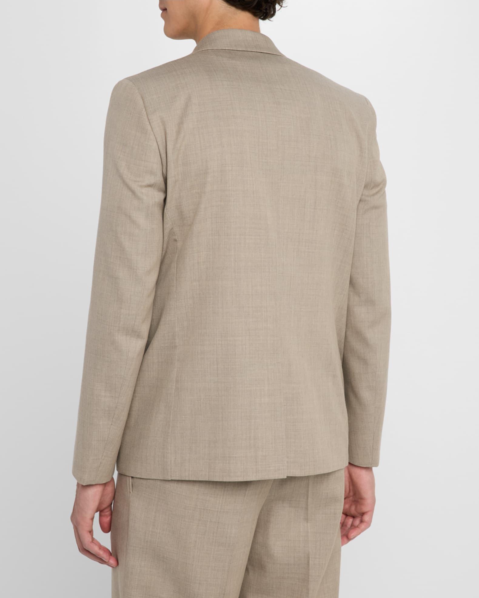 Men's Double-Breasted Wool Blazer Product Image
