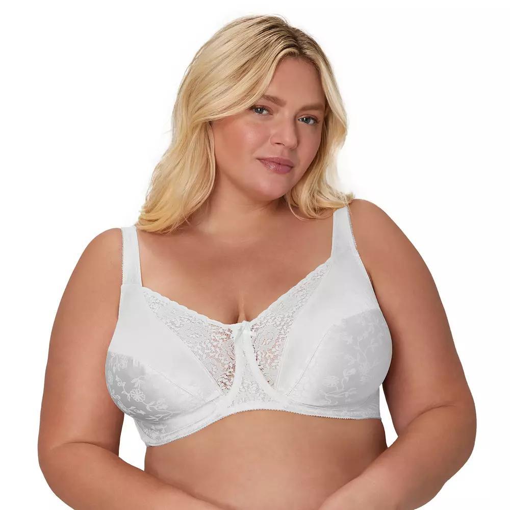 Playtex Secrets Lifts & Supports Full Figure Unlined Underwire Bra 4422, Womens Product Image