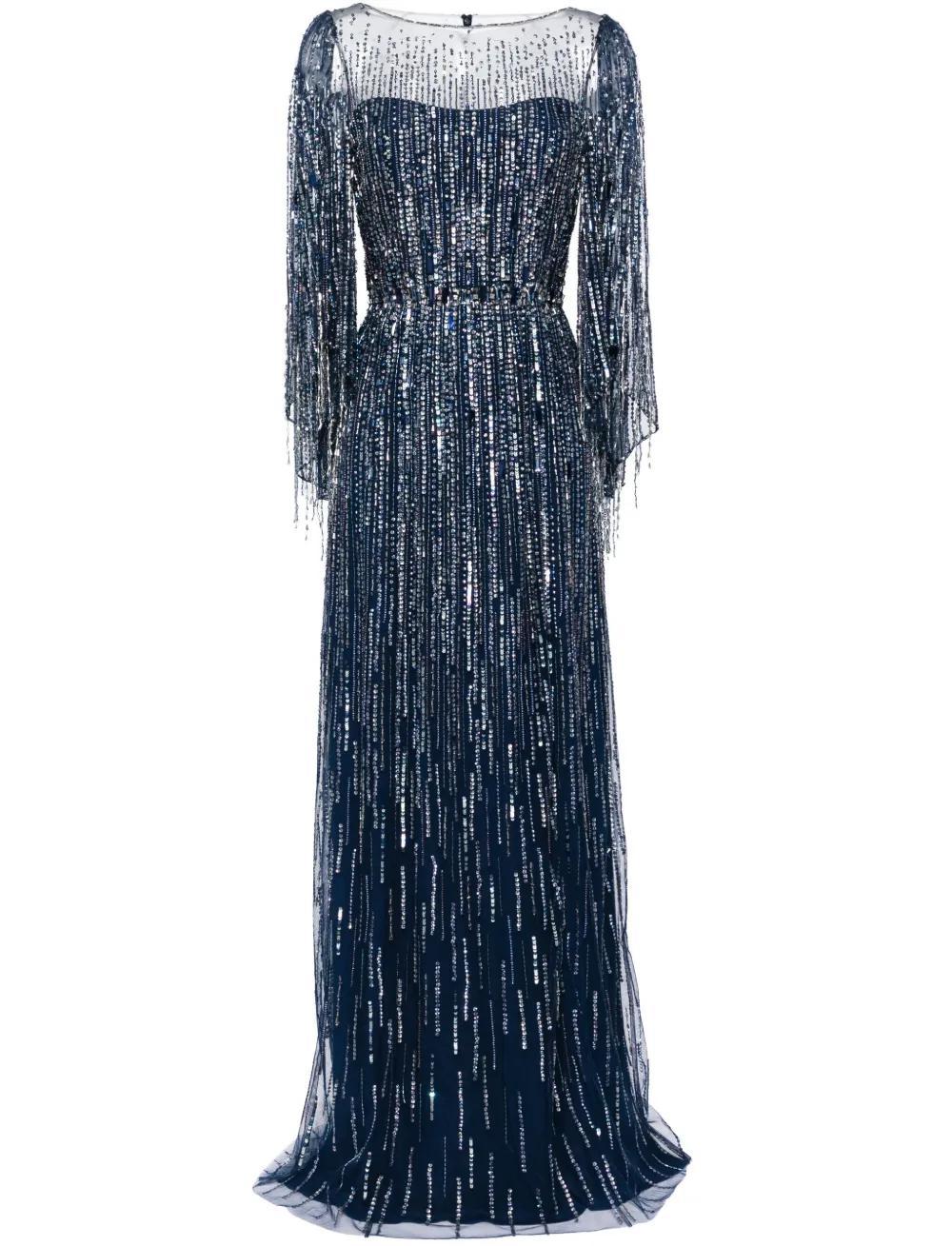 Rhapsody sequin-embellished gown Product Image
