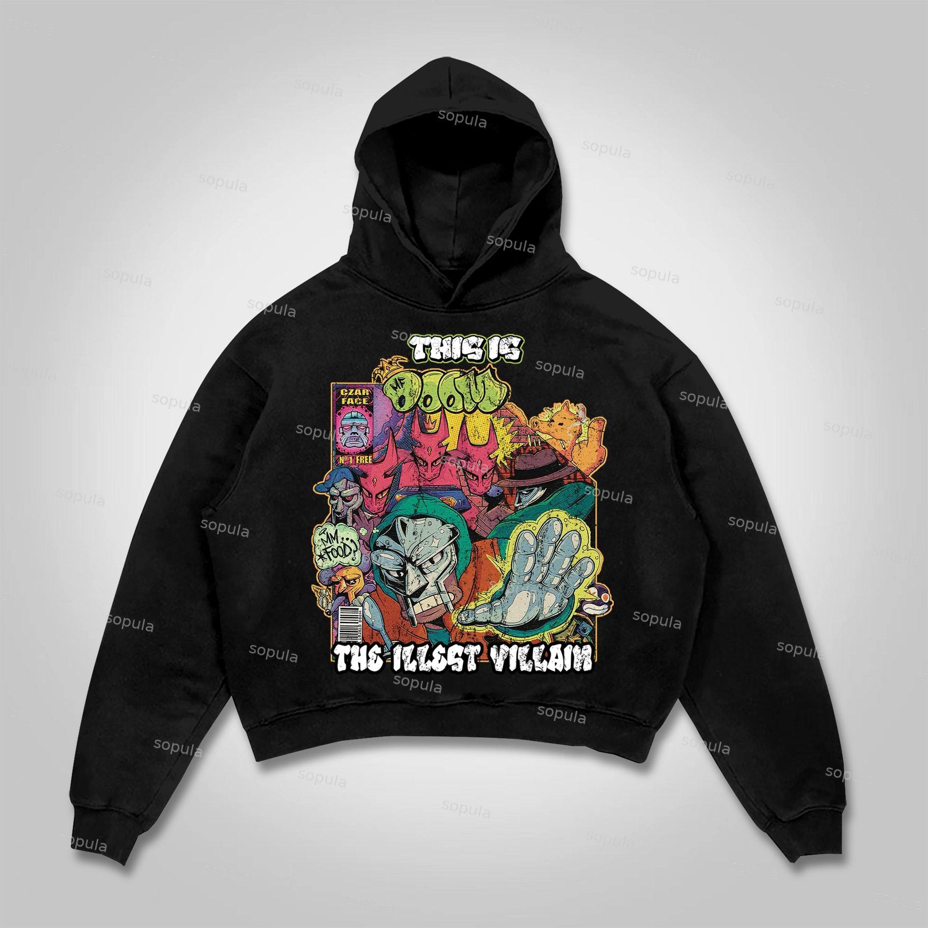 Sopula The Illest Villain Doom Graphic Hoodie Product Image