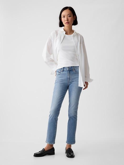 Mid Rise Vintage Slim Jeans Product Image
