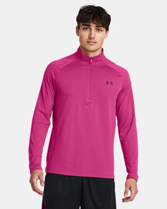UA Tech Mens  Zip Long Sleeve Product Image