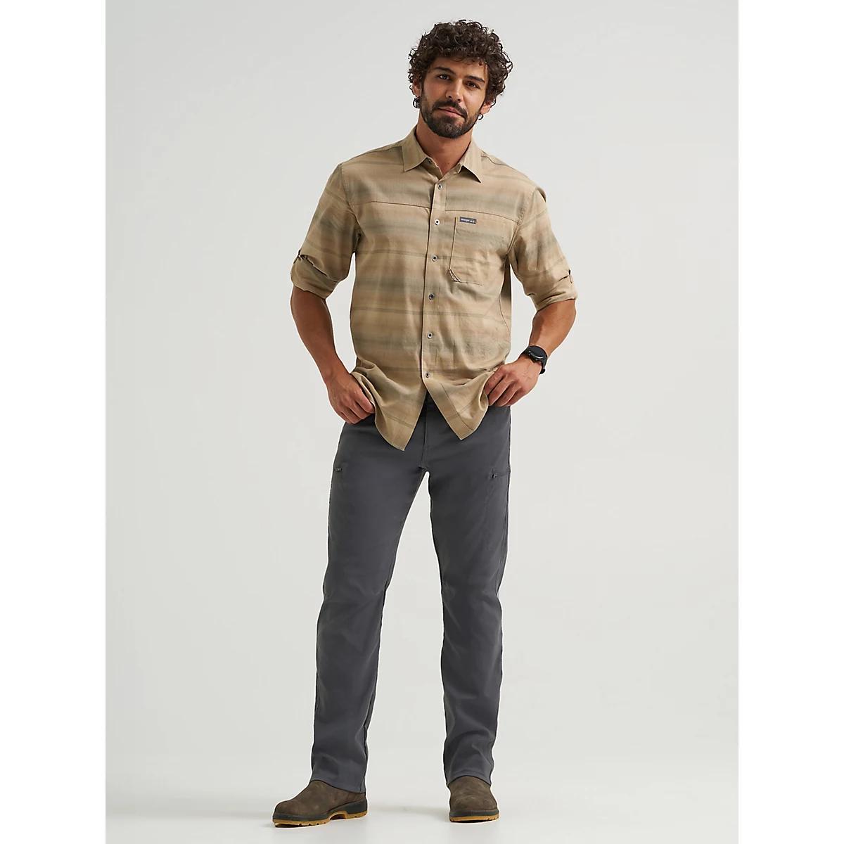 Men's All Terrain Cargo Fleece Lined Pant | Men's PANTS | Wrangler® Product Image